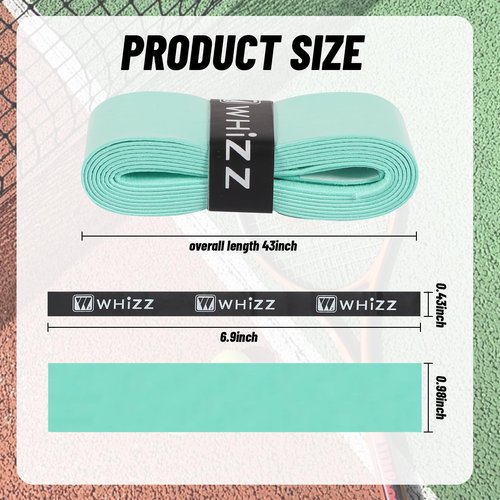 EPDPLAY 20 PCS Tennis Racket Grip Tape, Badminton Overgrips for Anti-Slip and Sweat Absorbent Grip, Stretchy Anti Slip Velvety Comfort Protector Handle Sweatbands for Fishing