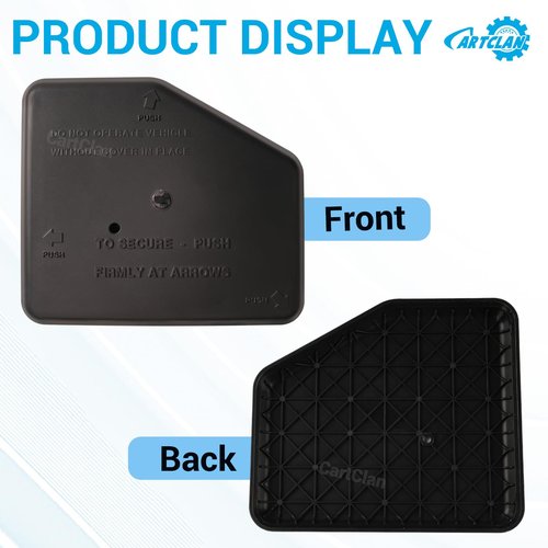 CartClan Club Car Electrical Box Cover, Golf Cart Electrical Component Box Asm Suitable for 1992-2015 Club Car DS Gas Golf Carts, OEM# 1015372
