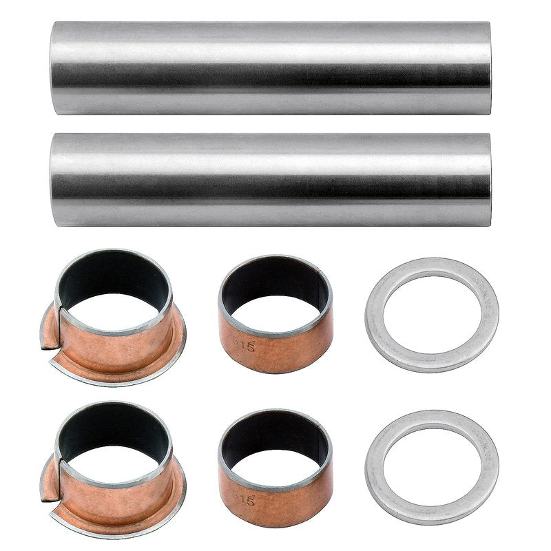 Roykaw Golf Cart Spindle Assembly Bushing and Spindle King Pin Tube Kit Compatible with EZGO RXV, TXT, 2-Five, ST-Series Models, Included Bushing/Washer, 8 PCS, OEM# 70648G01, 70749G01, 70745G01