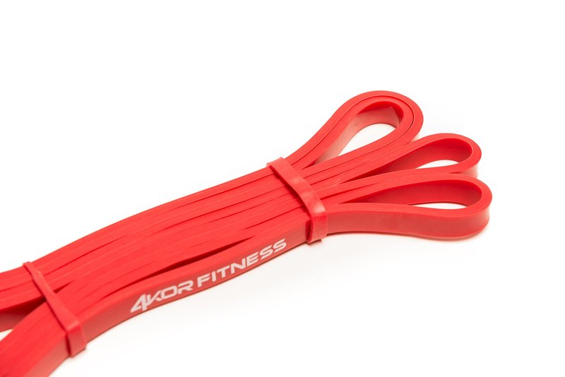 Pull Up Assist Band by 4KOR Fitness Heavy Duty 41" Resistance Loop Band for Mobility, Crossfit, Weightlifting, Therapy, Home or Gym Workouts and More (Fury Red - 15 to 35 Pounds - 0.5 inches)