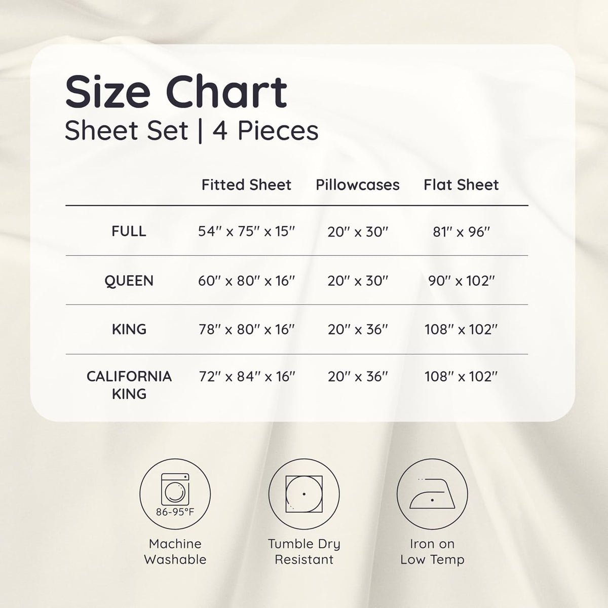 Bambaw Bamboo Sheets Set - 100% Viscose Cooling Queen Size | Super Soft, Deep Pocket, Charcoal