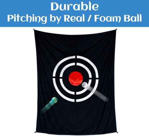 Golf Target Cloth for Net Replacement - 5X4FT Indoor/Outdoor Practice Target Training Aids