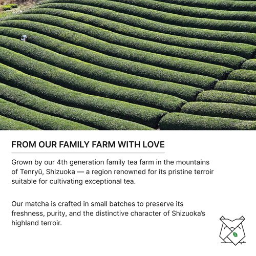 FKRO Organic Ceremonial Grade Matcha Green Tea Powder - 1st Harvest, Single Origin Saemidori | Fresh from Japan (30g/1.06oz) Tin