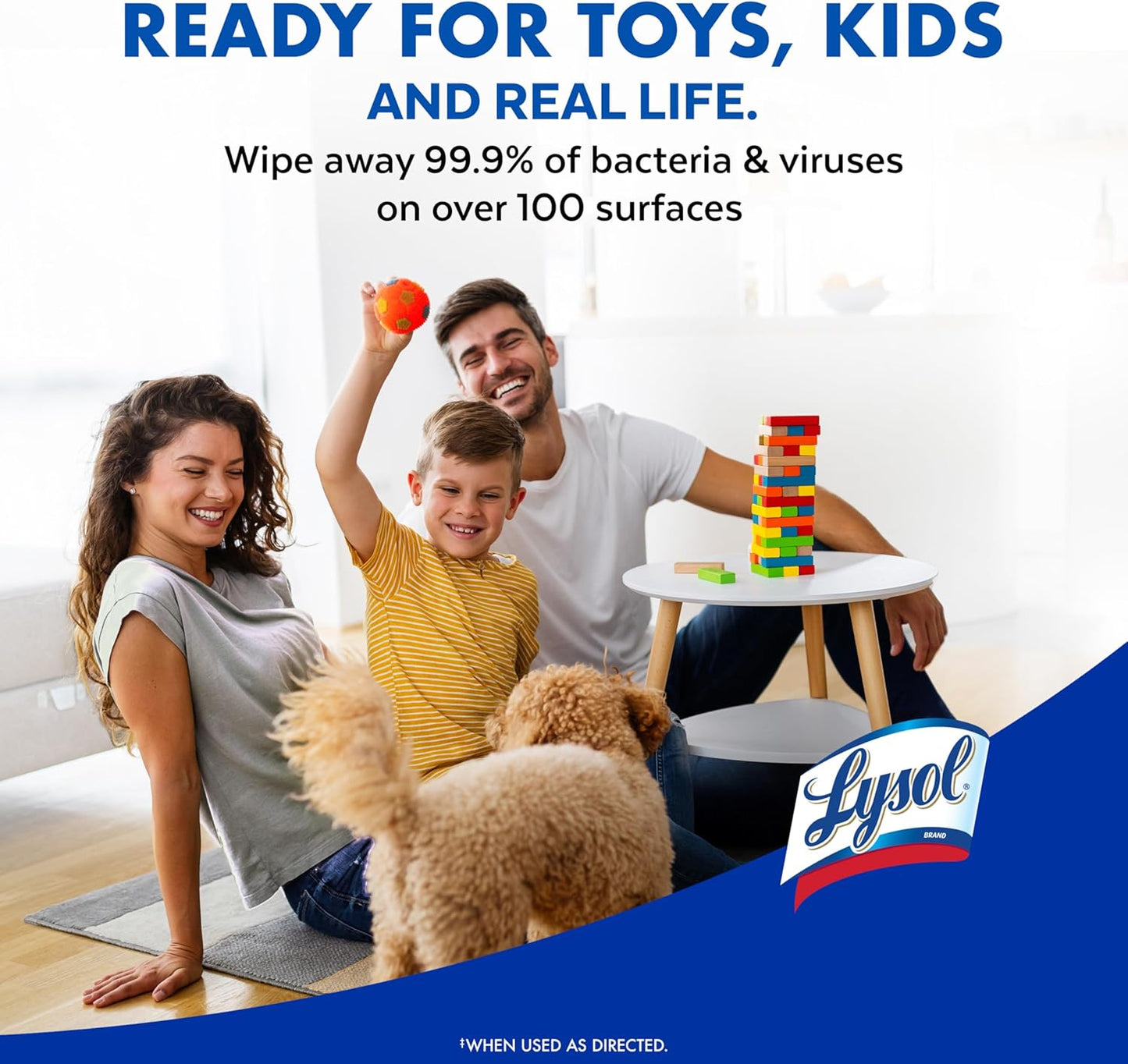 Lysol Disinfecting Wipes Bundle - All-Purpose Multi-Surface Cleaner | 80 Count (4 Pack)