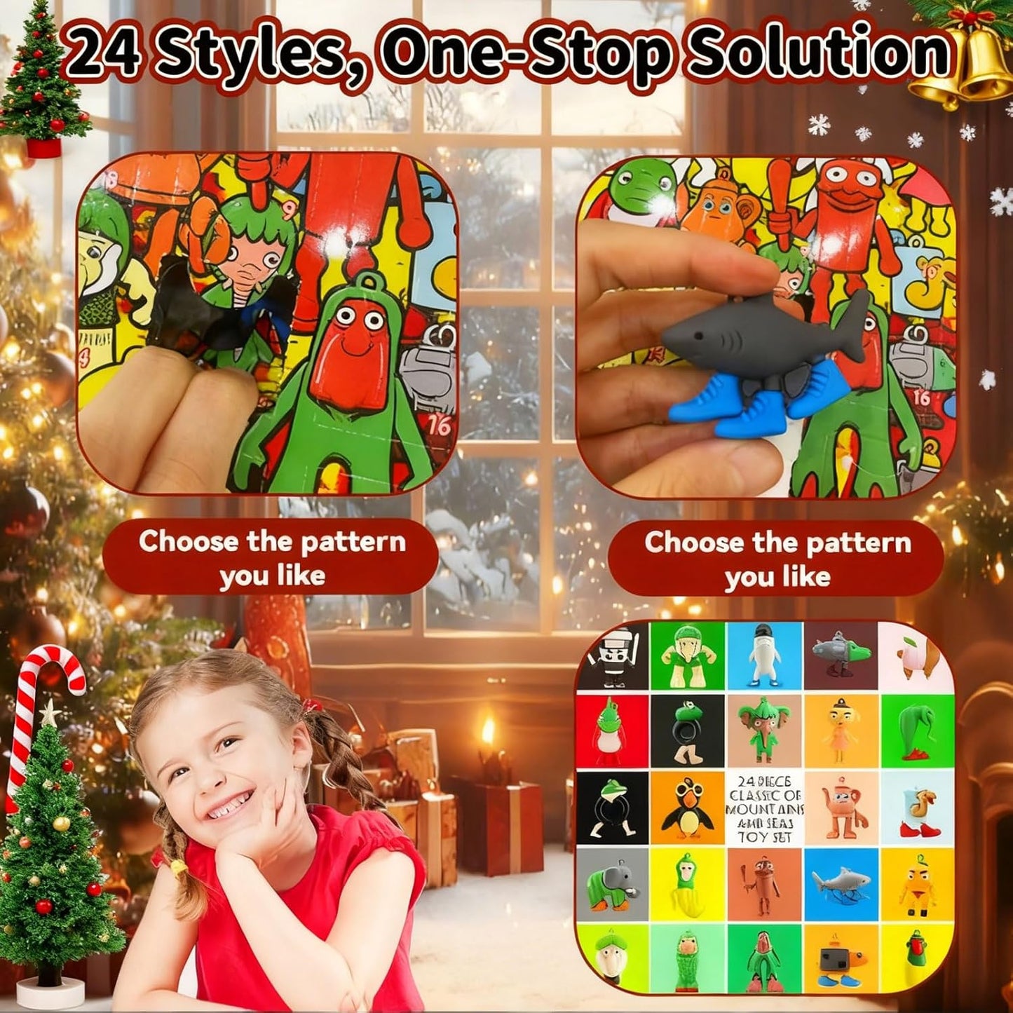 Advent Calendar 2026 - 24 Days of Exciting Surprises with Figurines | Perfect Gift for Kids