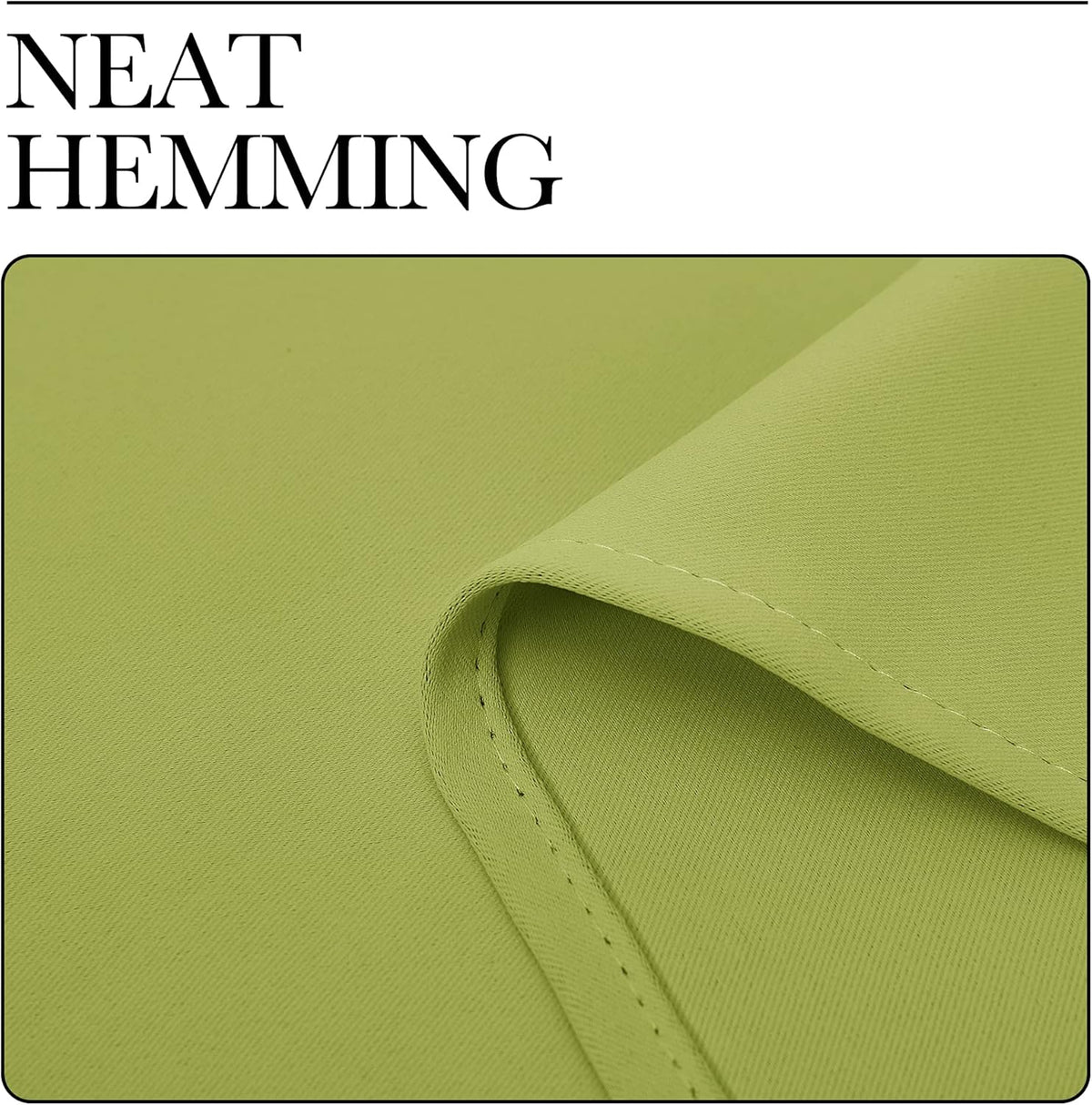 NICETOWN Fresh Green Blackout Curtains - Thermal Insulated Drapes for Small Windows | 40" Length, 29" Wide, 2 Panels