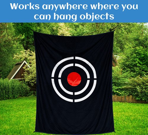 Golf Target Cloth for Net Replacement - 5X4FT Indoor/Outdoor Practice Target Training Aids