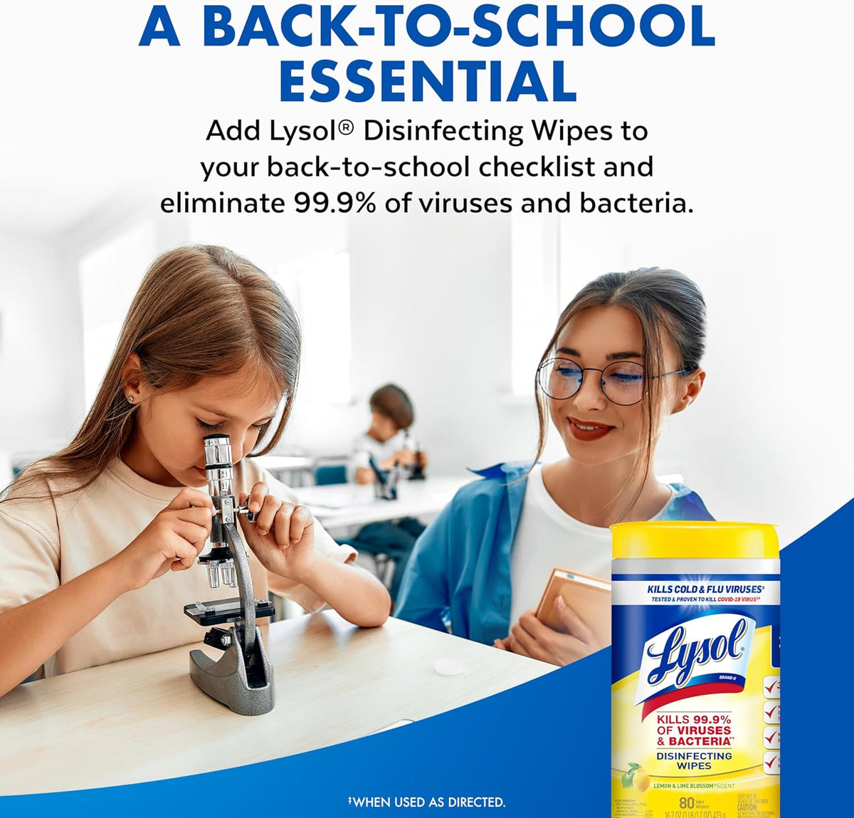 Lysol Disinfecting Wipes Bundle - All-Purpose Multi-Surface Cleaner | 80 Count (4 Pack)