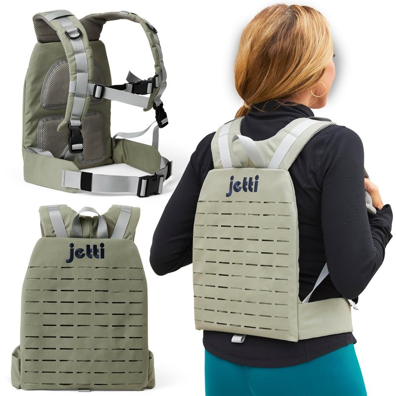 Weighted Vest for Women & Men - 7lb Adjustable Weighted Vest for Walking, Running & Workouts - Evenly Distributed Weight for Comfort & Performance, Includes Carry Pack & Starter Plate (Grey)