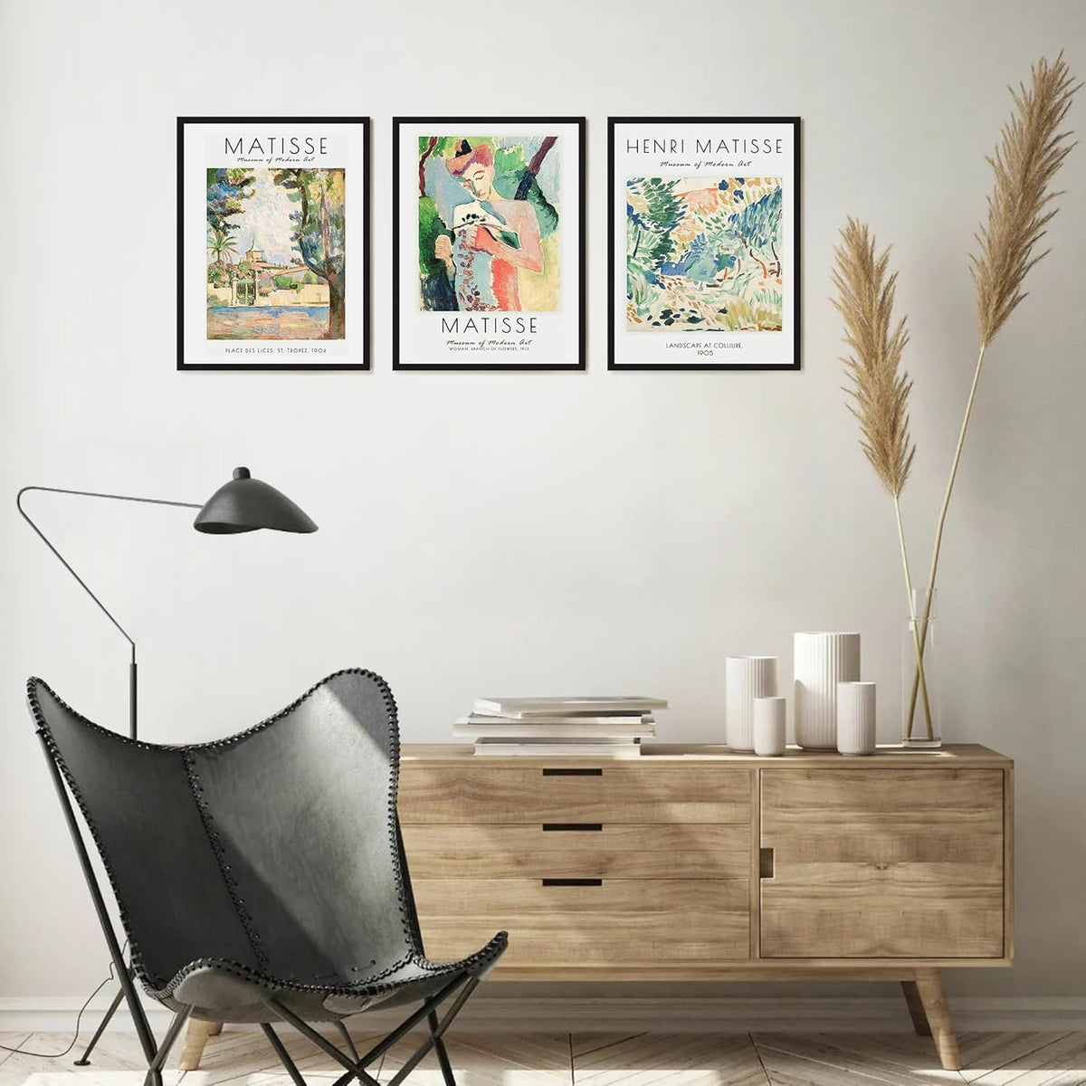 Upsimples 12x16 Picture Frame - Scratch-Proof Black Poster Frames for Photo Gallery | 3 Pack, Slide-In Design