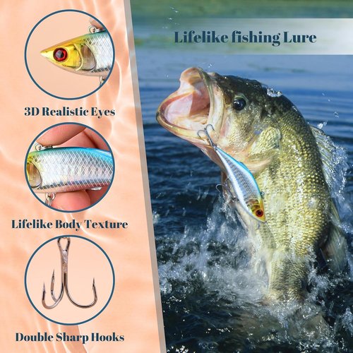 Fishing Advent Calendar 2025 - Lures Kit & Tackle Box for Men | 24 Days of Holiday Surprises