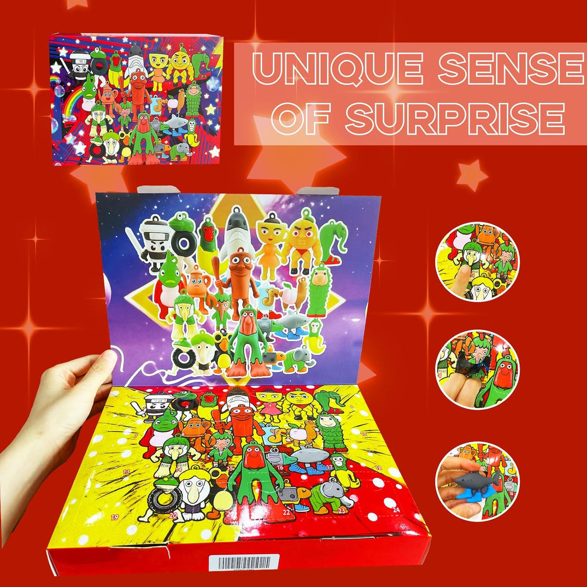 Advent Calendar 2026 - 24 Days of Exciting Surprises with Figurines | Perfect Gift for Kids