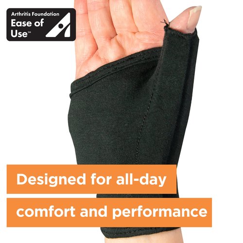 Brownmed IMAK Compression Arthritis Thumb - Compression Sleeve & Stabilizer for Arthritis & Carpal Tunnel Support - Small