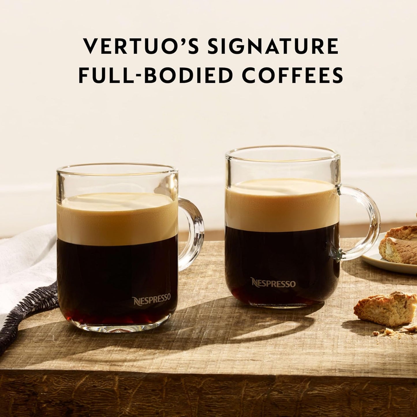 Nespresso Vertuo Capsules - Arondio Gran Lungo Americano Medium Roast Coffee Pods | 30 Count, 5.0oz Brew