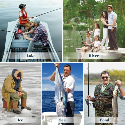 Fishing Advent Calendar 2025 - Lures Kit & Tackle Box for Men | 24 Days of Holiday Surprises