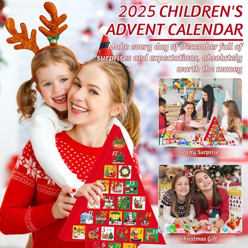 Fidget Advent Calendar - 24 Days of Surprises | Christmas Countdown Gifts for Kids & Teens