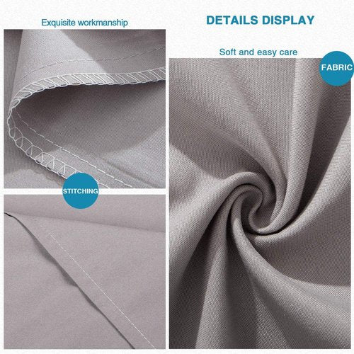 FLXXIE Body Pillow Cover - Super Soft Microfiber 20x54 Pillowcase | Wrinkle & Stain Resistant, Smoky Grey